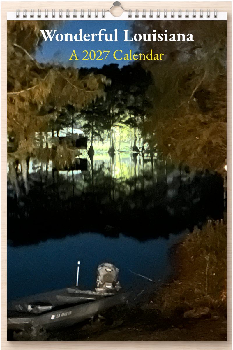 Wonderful Louisiana: A 2027 Calendar