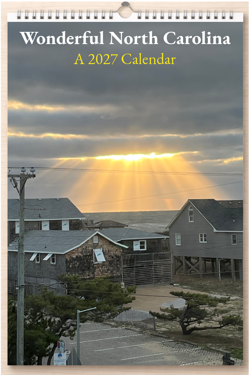 Wonderful North Carolina: A 2027 Calendar