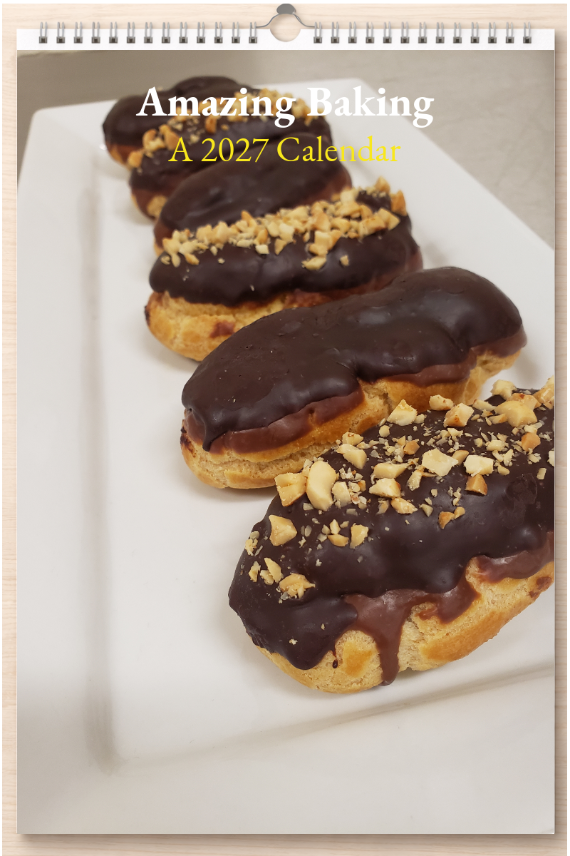 Amazing Baking: A 2027 Calendar